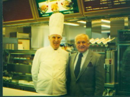 René Arend a M. Klima na McDonald universite v Dearfield, Illinois
